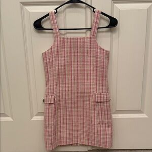 Forever 21 Pink Plaid Kids Dress